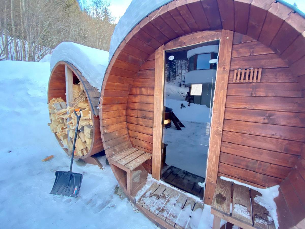 Apartment Anna Chopok, 1 110 M, Highest In Central Europe, On A Hiking Trail To Dumbier デマノブスカ・ドリーナ エクステリア 写真